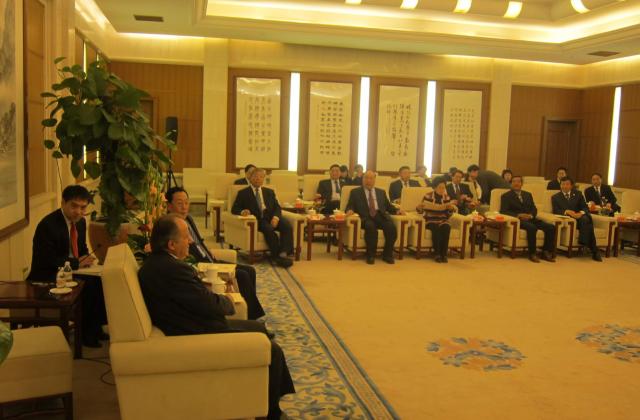 The official discussion in Tianjin